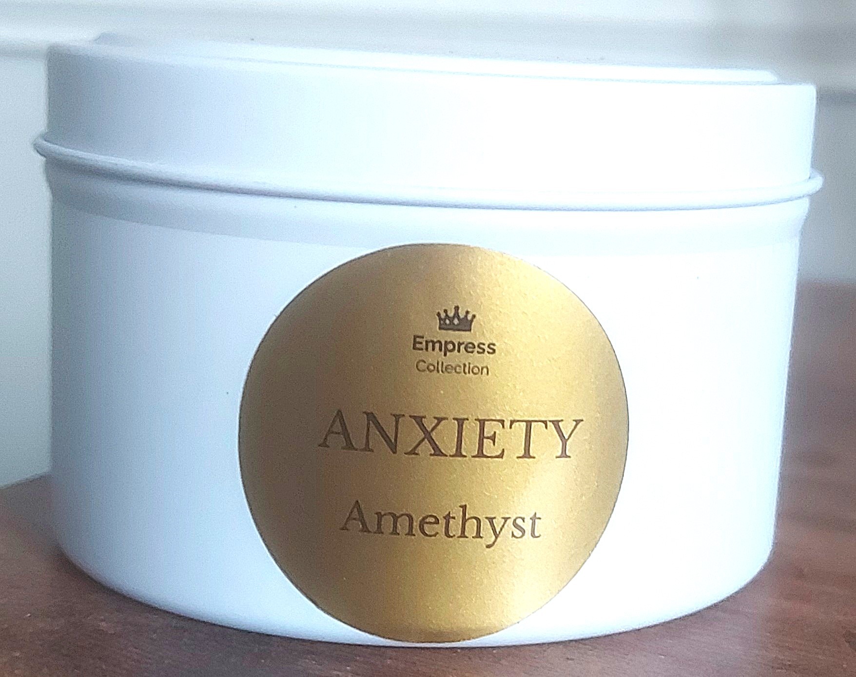 Anxiety Crystal Candle - Image 2