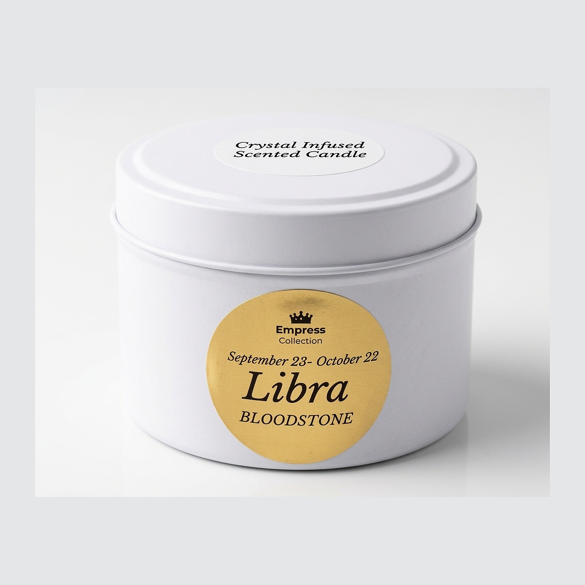 Libra Crystal Candle - Image 2