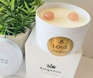 Love Crystal Candle