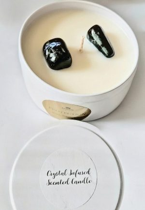 Protection Crystal Candle