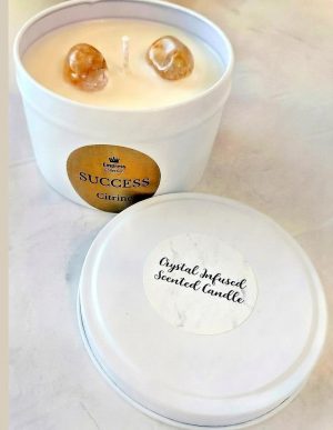 Success Crystal Candle