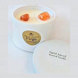 Virgo Crystal Candle