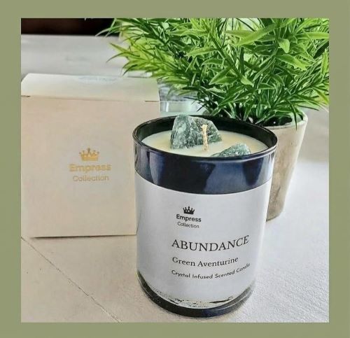 Abundance-Crystal Candle