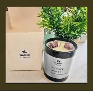 Anxiety-Crystal Candle