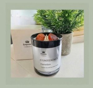 Confidence-Crystal Candle